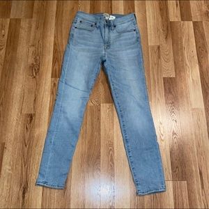 Jcrew 9" high-rise Toothpick jeans (size 27)